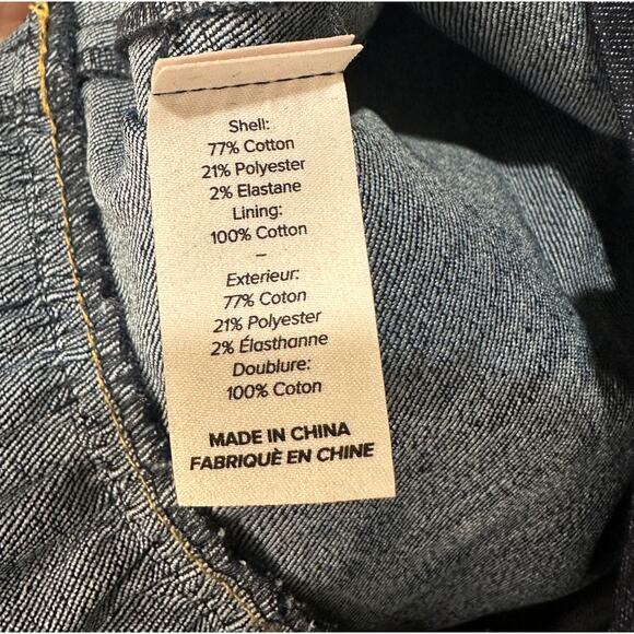 Cinq à Sept Rose Long Sleeve Stretch Denim Dress Indigo Size Small NWOT Romantic - Picture 15 of 16